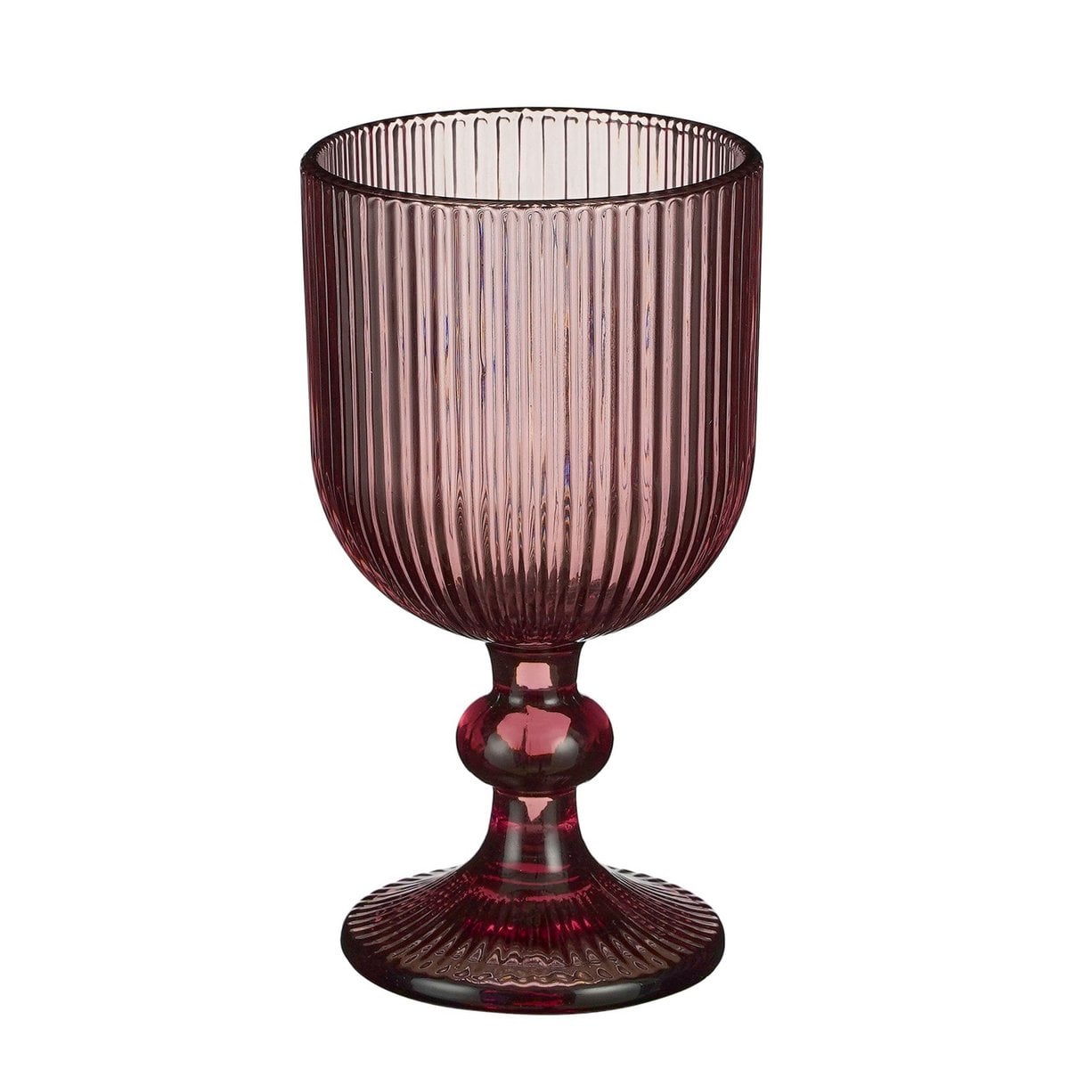 Wijnglazen Merlot paars, 6 stuks