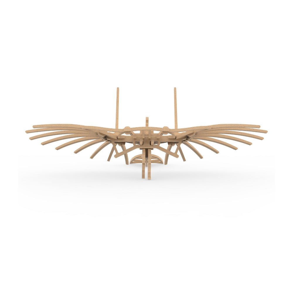 3D houten bouwpakket Lilienthal’s glider 22 × 18 × 15 cm – 36 stukjes