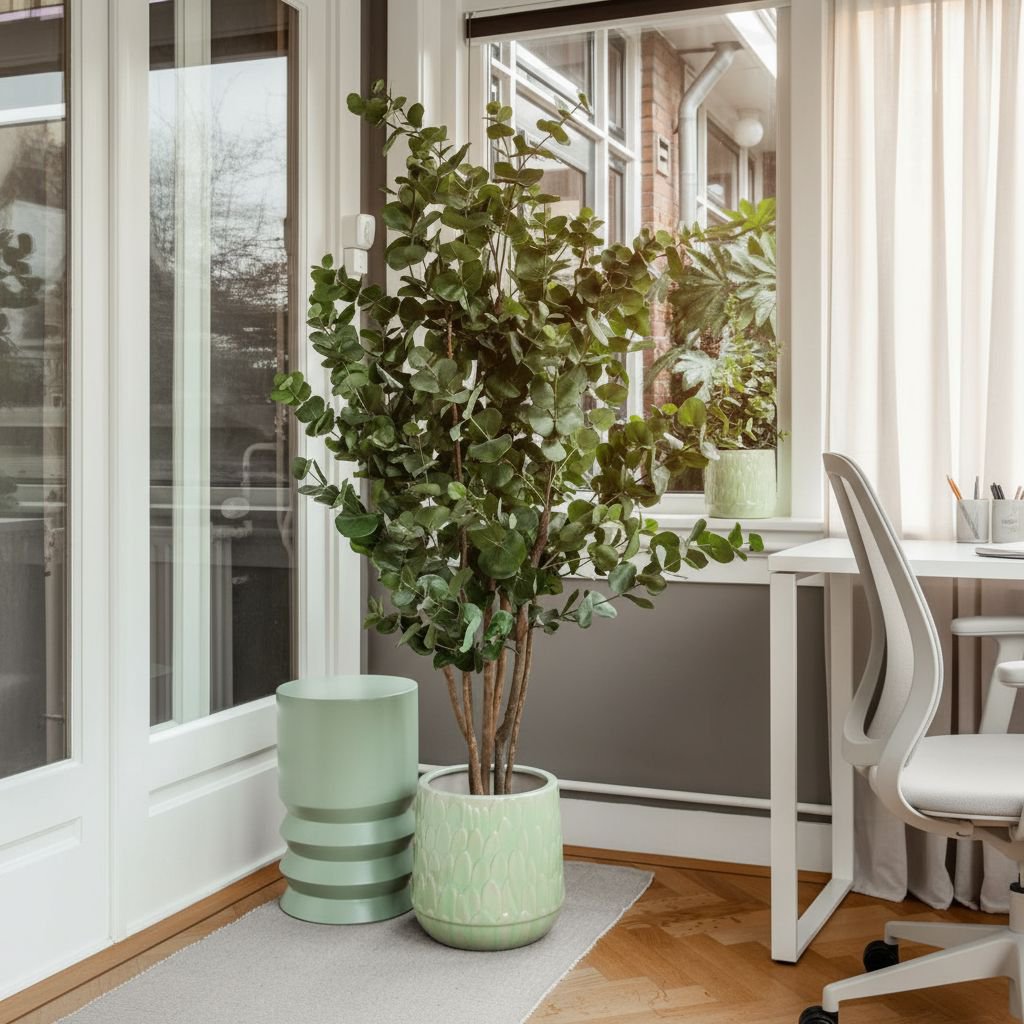 Eucalyptus kunstplant, 175 cm