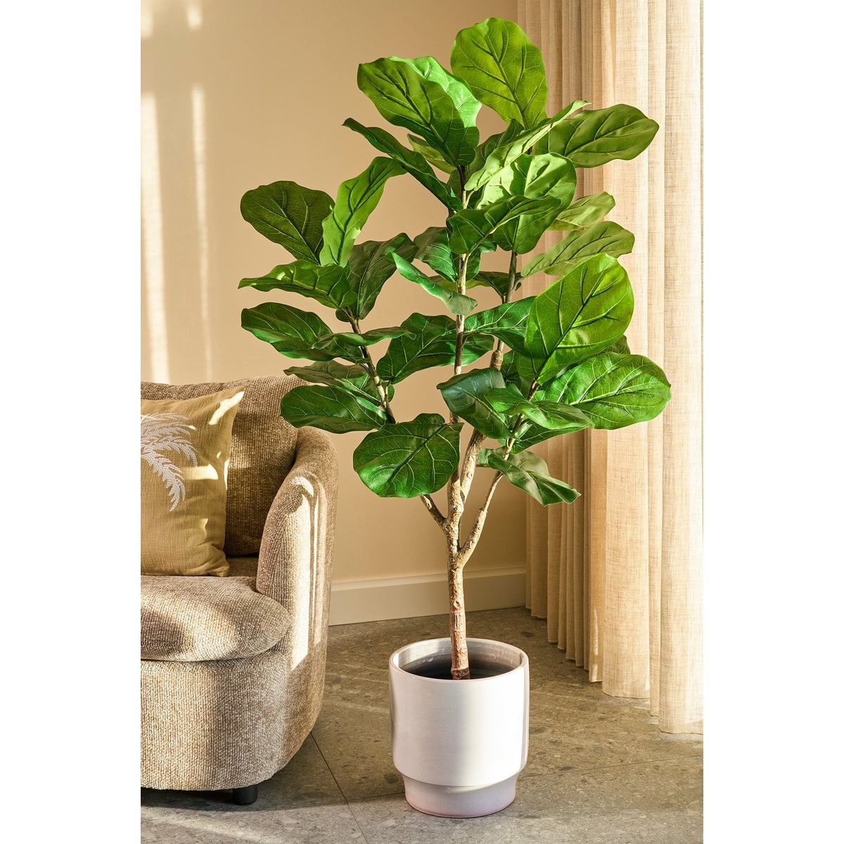 Ficus Lyrata kunstplant, 150 cm