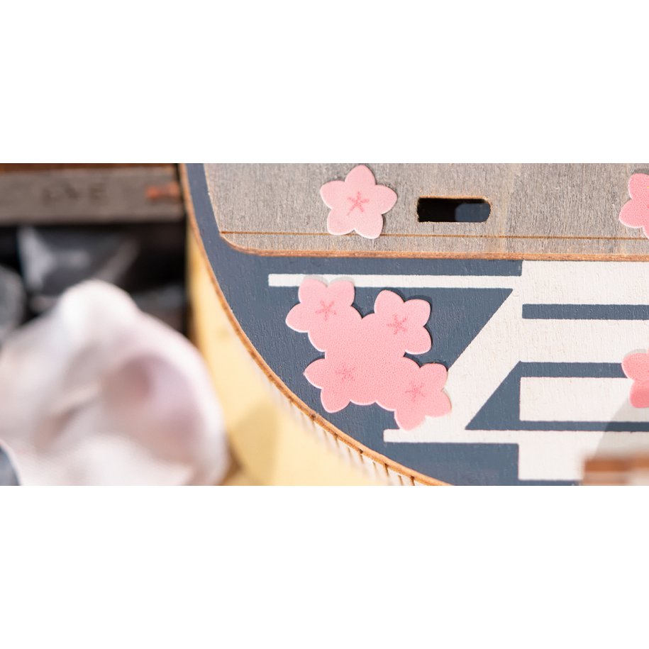 DIY 3D houten model Sakura Journey 23,2 x 14 x 16,7 cm