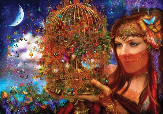 Her Butterfly fairytale legpuzzel, 4000 stukjes