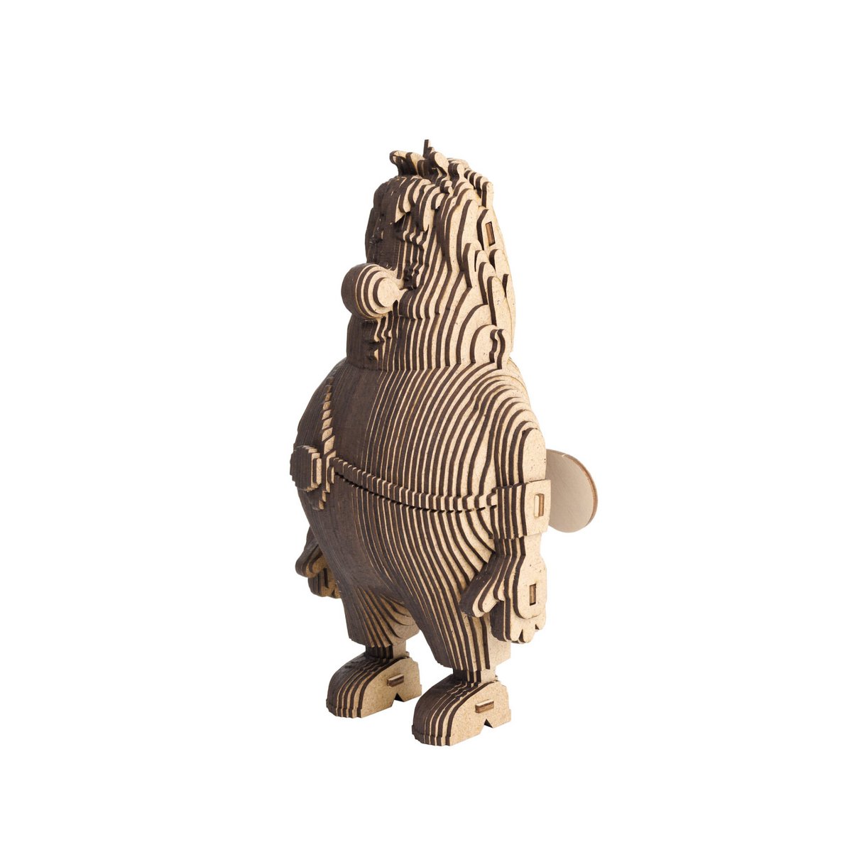 DIY houten spaarpot Karlsson, 10,3 x 11 x 21,5 cm