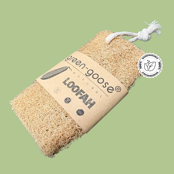 Loofah schuurspons, natuurlijke scrub- en peeling spons