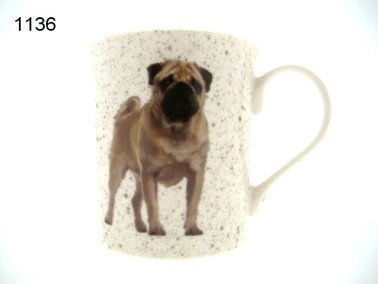 Mopshond mok, 300 ml