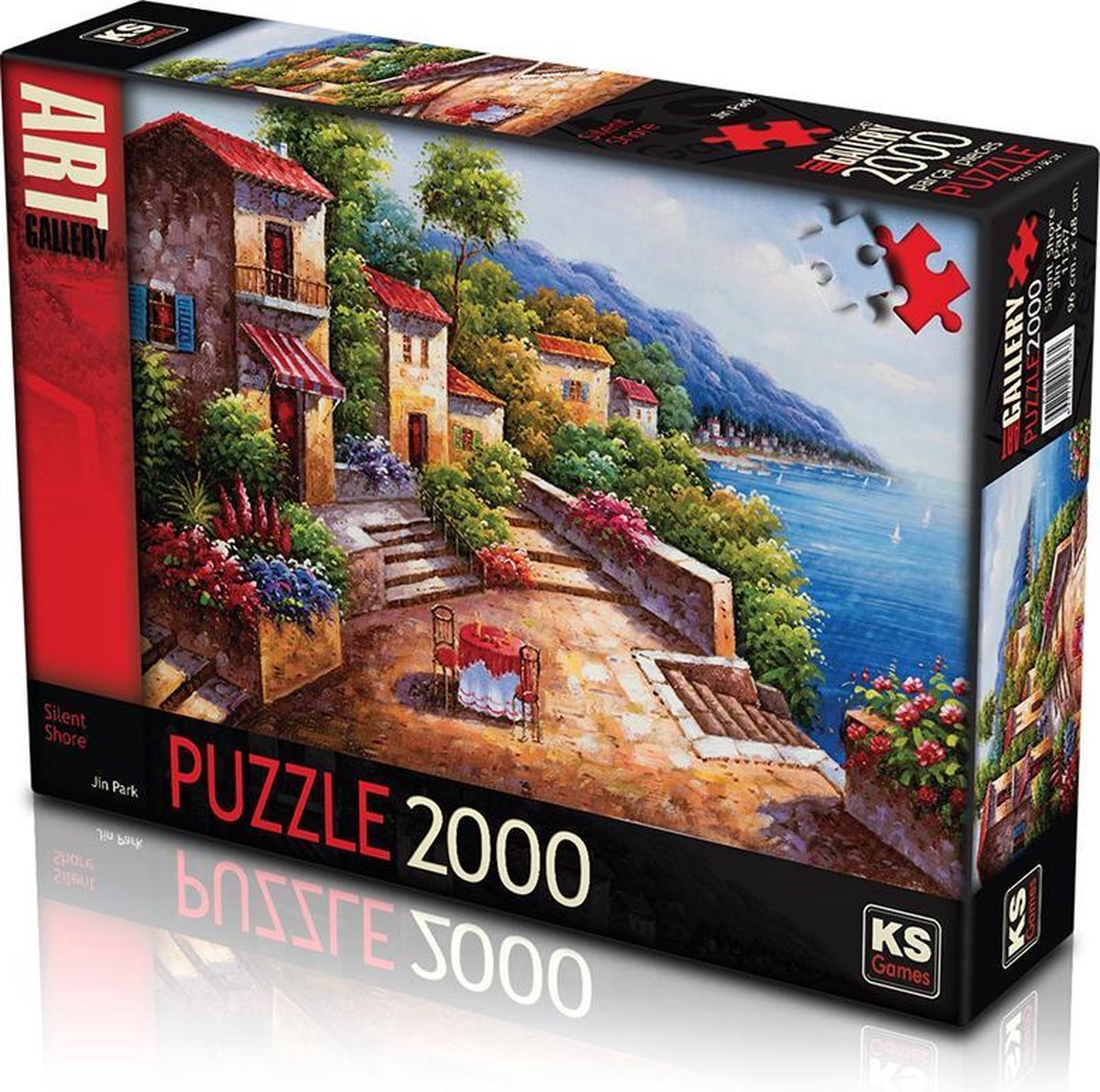 Silent Shore legpuzzel, 2000 stukjes