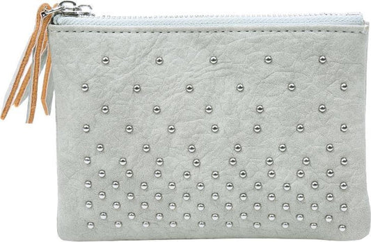 Soft wallet, small, beige portemonnee
