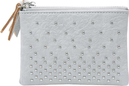 Soft wallet, small, grijs portemonnee