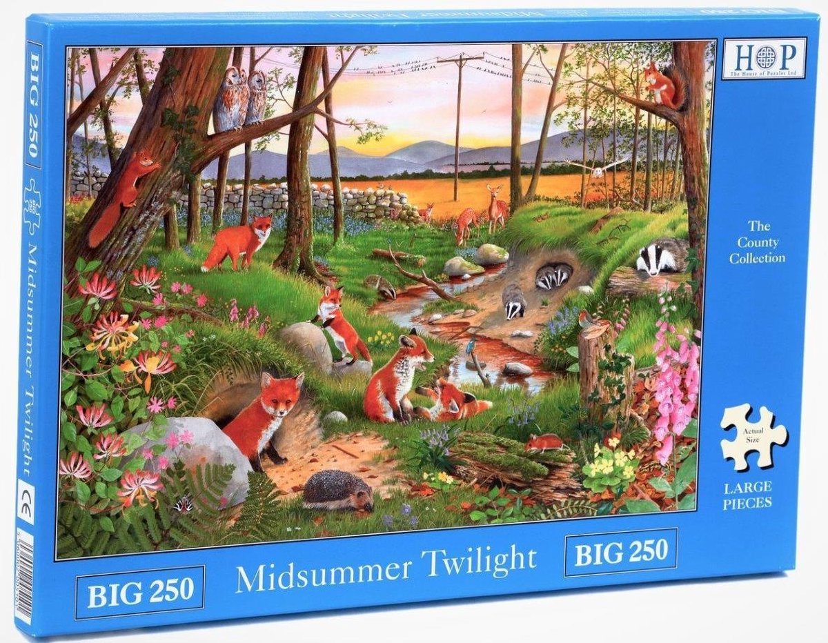 MidsummerTwilight legpuzzel, 250 XL stukjes