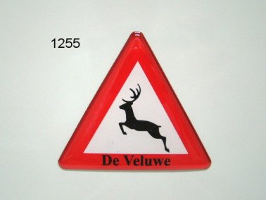 Hert magneet, verkeersbord