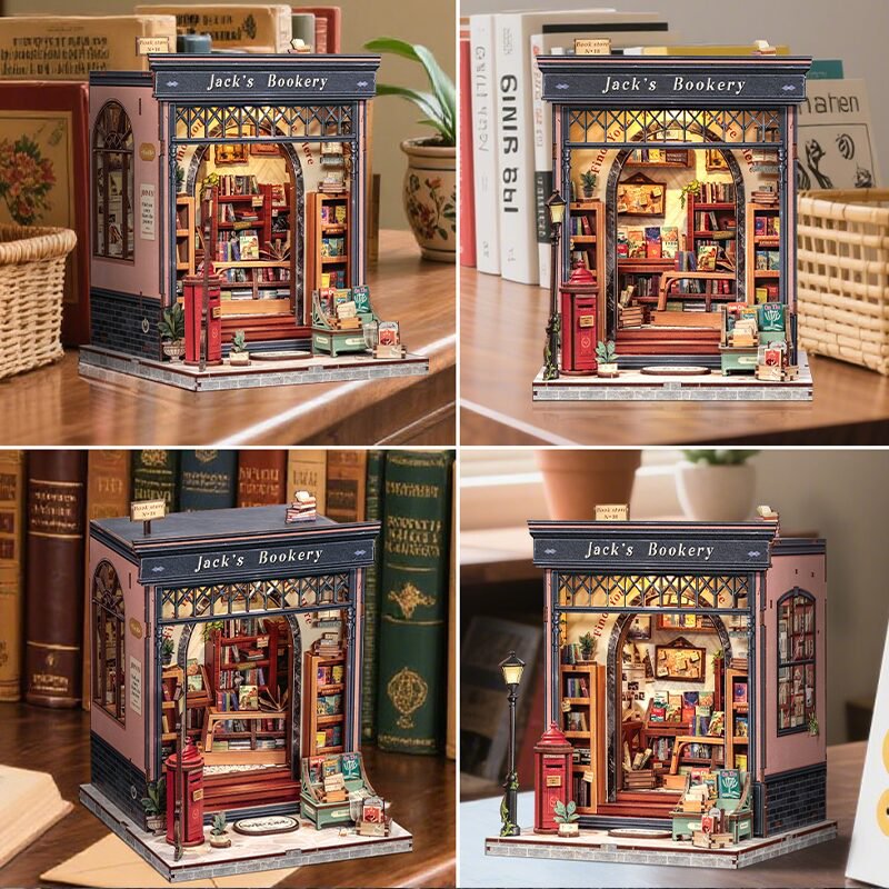 3D DIY house Jack's bookery, 20 cm