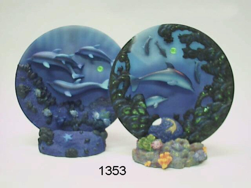 Dolfijn decoratiebordje