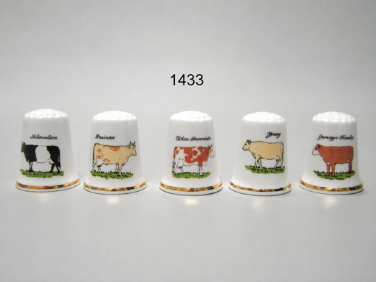Koe vingerhoedjes, 5 stuks