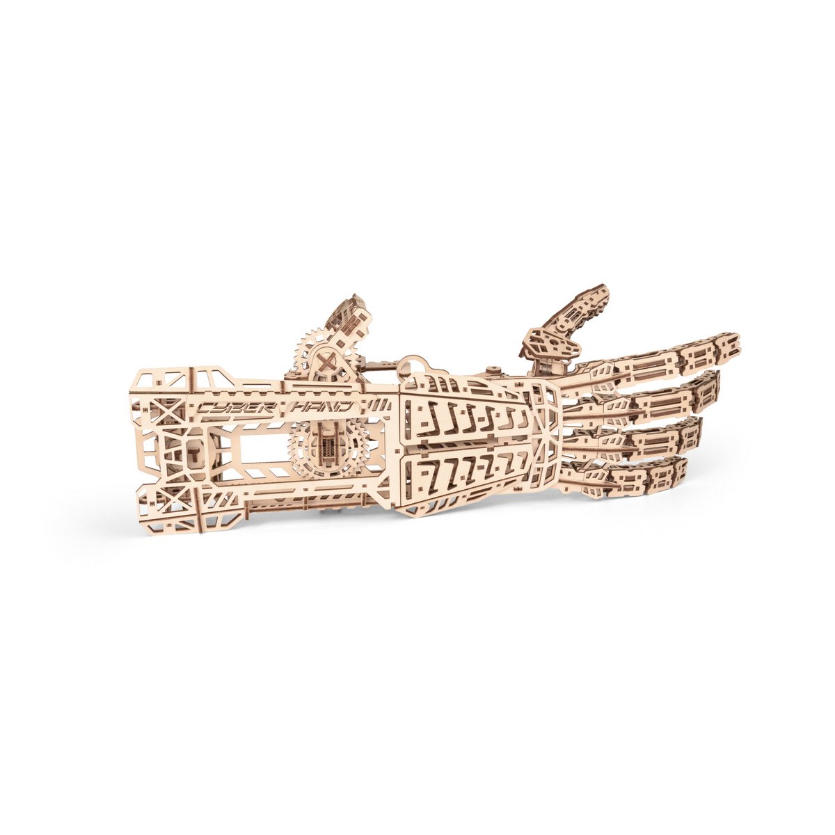 Cyber Hand mechanische houten puzzel, 20 × 12 × 46,2 cm