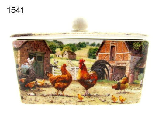 Haan en hen botervloot