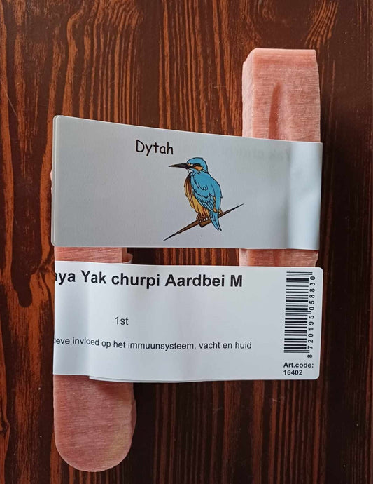 Himalaya yak churpi, aardbei, M