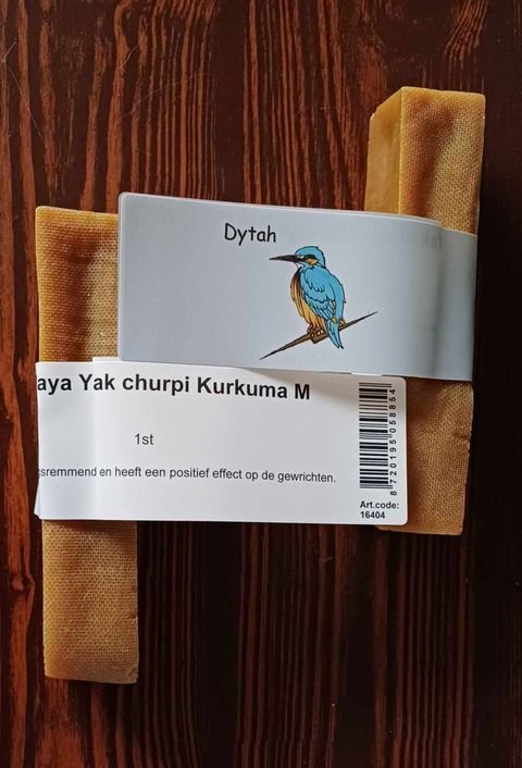 Himalaya yak churpi, kurkuma, M