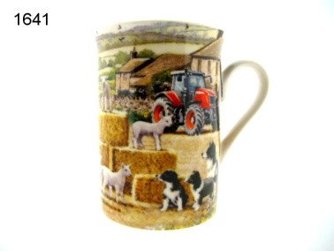 Schaap en collie mok