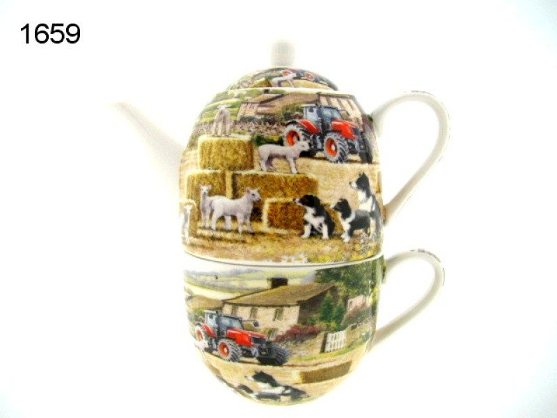 Schaap en collie, tea for one