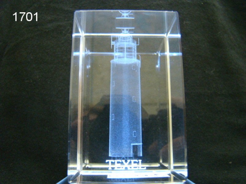Texel glasblokje