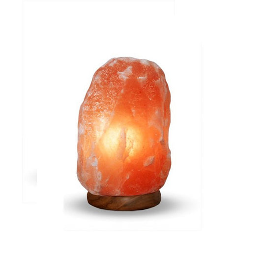 Salt Dreams tafellamp Himalaya zout 19 cm oranje