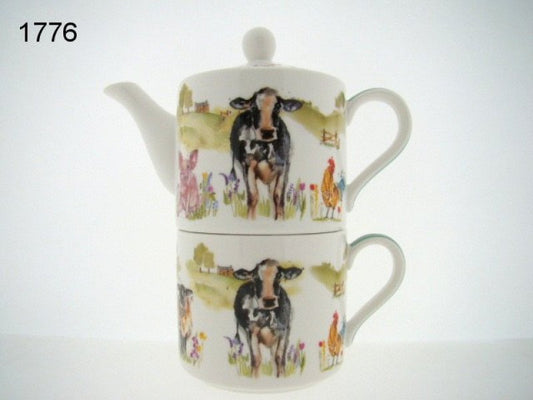 Boerderij/farmyard, tea for one
