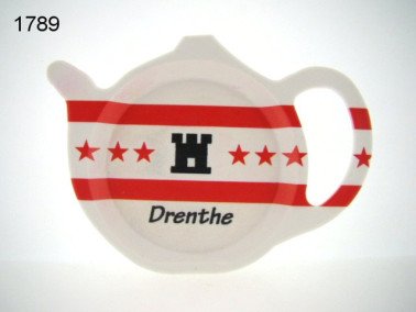 Drenthe vlag theetip