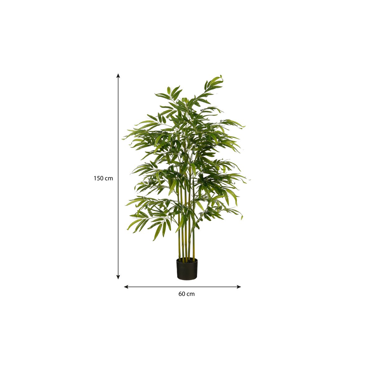 Bamboe kunstplant, 150 cm
