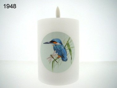 IJsvogel LED kaars