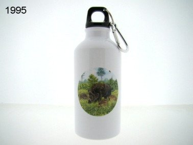 Wild zwijn drinkfles