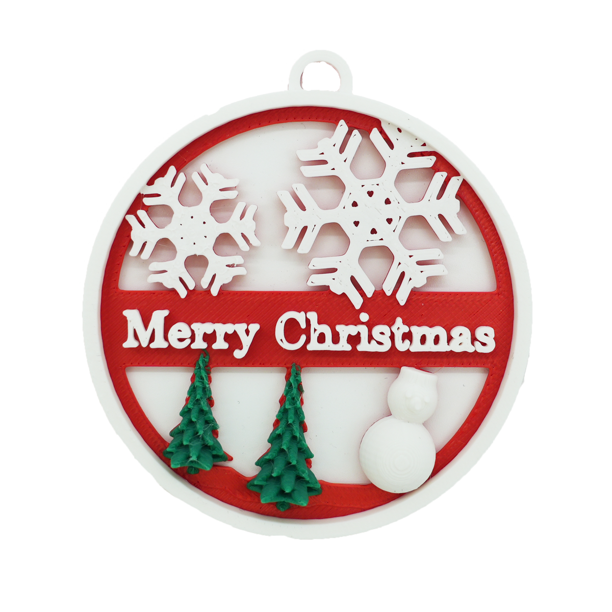 Merry Christmas kerstbal - 7CM