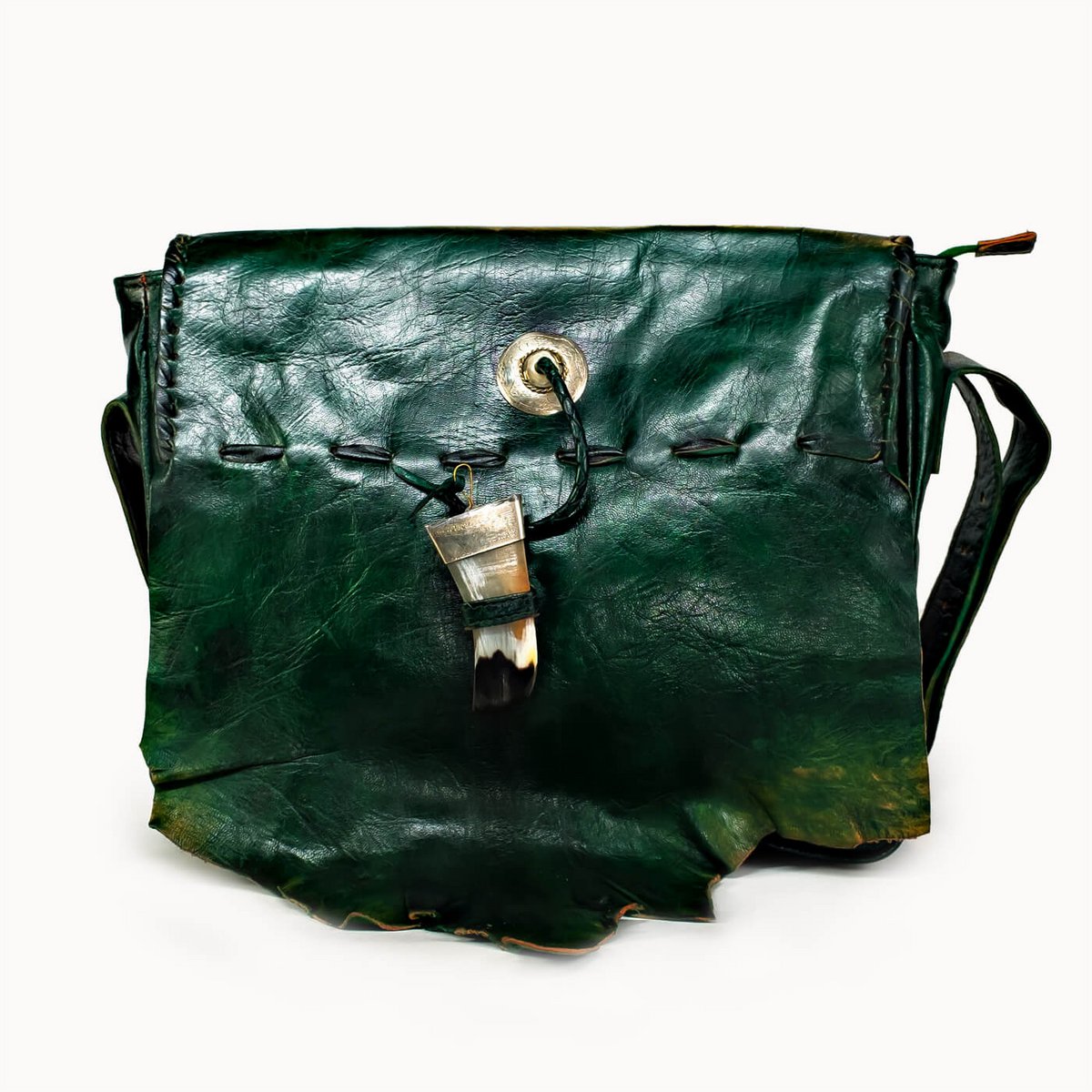 Zulu leren schoudertas, 33 × 8 × 28 cm