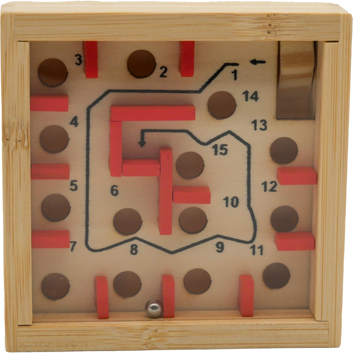 Breinbreker The Great Coral Maze bamboe puzzel