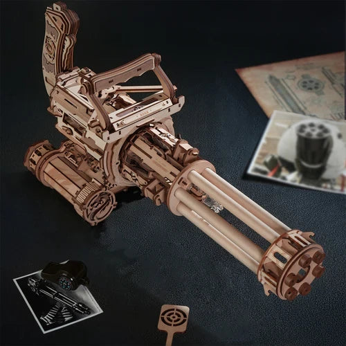 Rotating Barrel Machine Gun, 45 × 16,3 × 21 cm