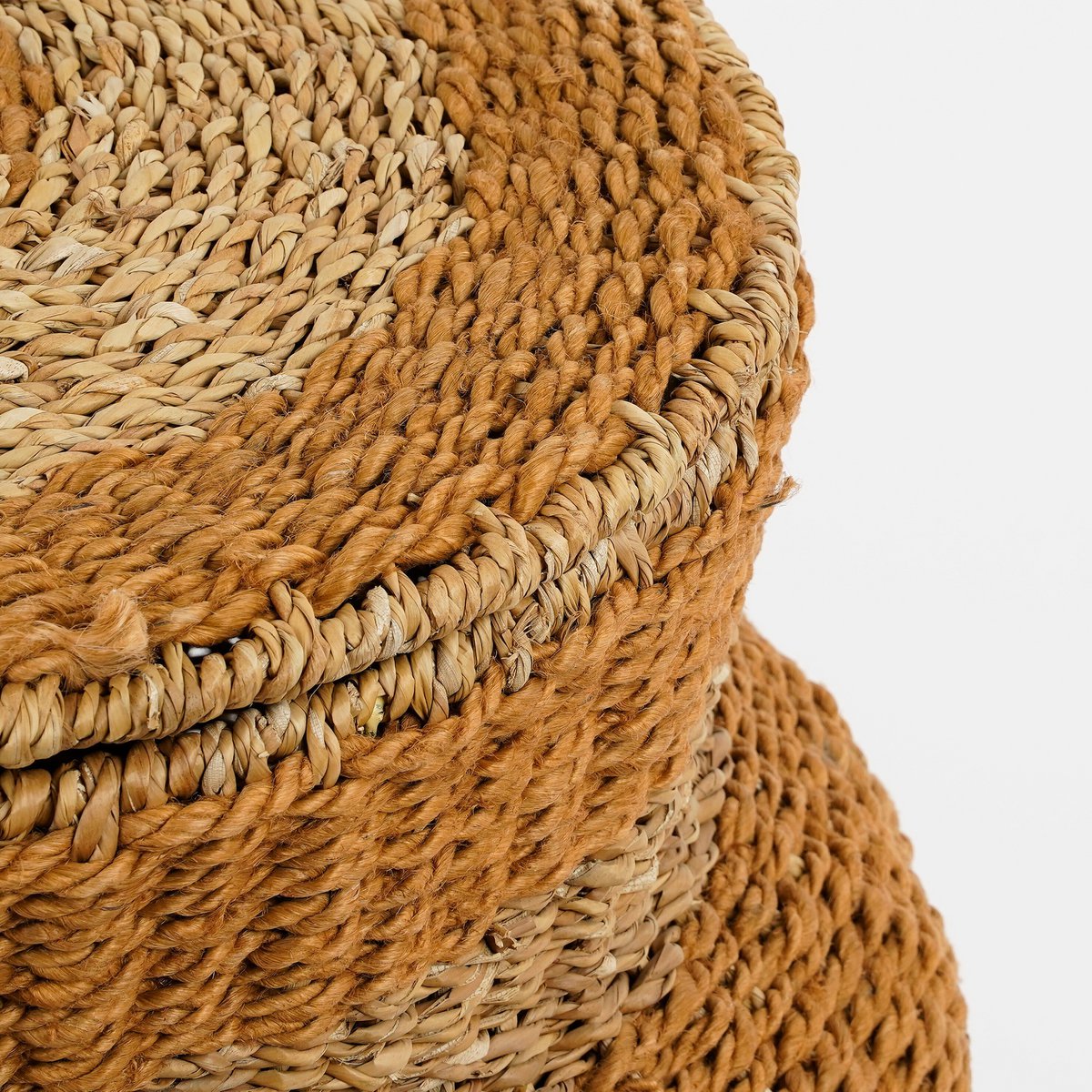 Mica Decorations Tacoma Opbergmand – Jute Naturel (H48 x Ø55 cm)