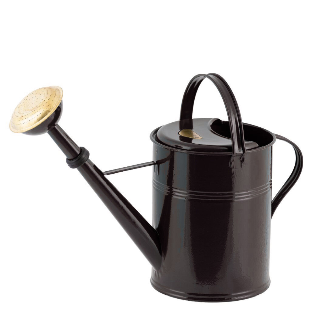 Grote metalen gieter, 9 liter, diverse kleuren