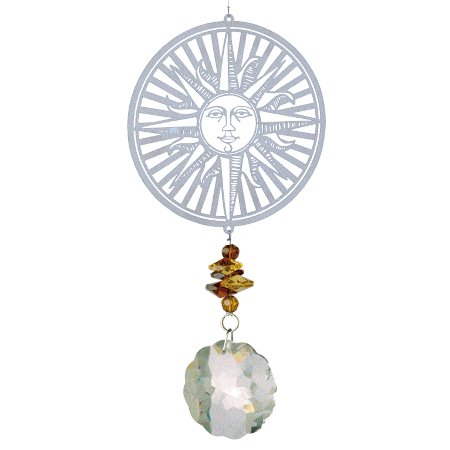 Zonvanger Nature’s Melody Magic kristall sun face, 40 cm