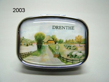 Drenthe pillendoosje