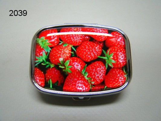 Aardbei pillendoosje
