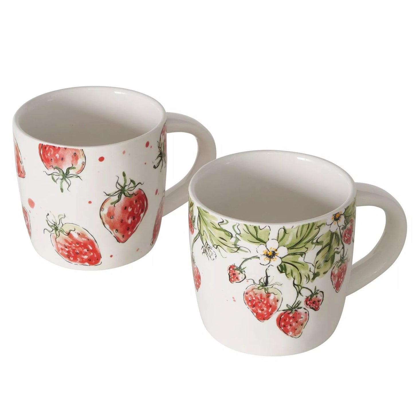 Aardbeien jumbo mok, 450 ml
