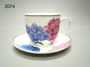 Hortensia kop en schotel