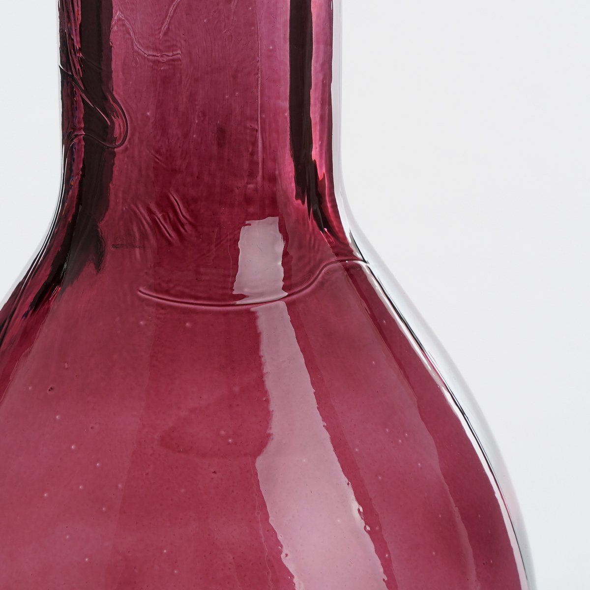 Mica Decorations Rioja Flesvaas – Gerecycled Glas Roségoud (H75 x Ø18 cm)