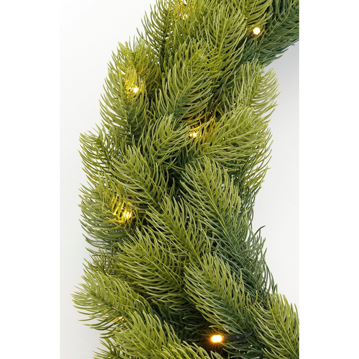 Nagoya kerstkrans met verlichting, Ø 60 cm