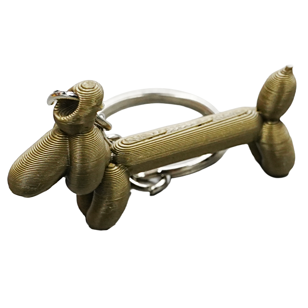 Wiener ballonhond sleutelhanger