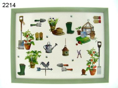 Tuin/green fingers schootkussen