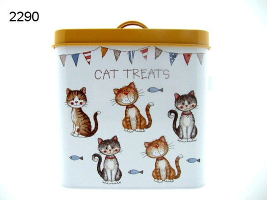 Koekjes/snackblik poes