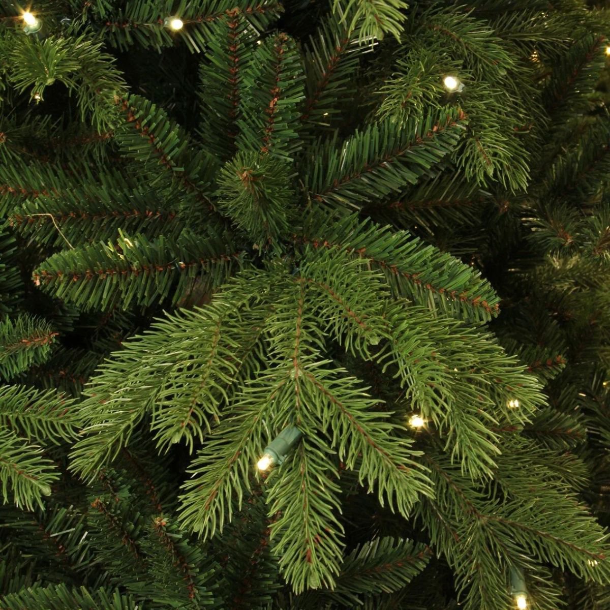 Brampton kunstkerstboom met LED-verlichting, 215 cm