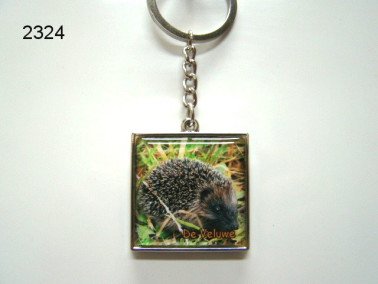 Veluwe/egel sleutelhanger