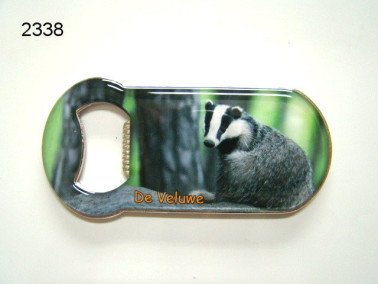 Veluwe/das flesopener met magneet