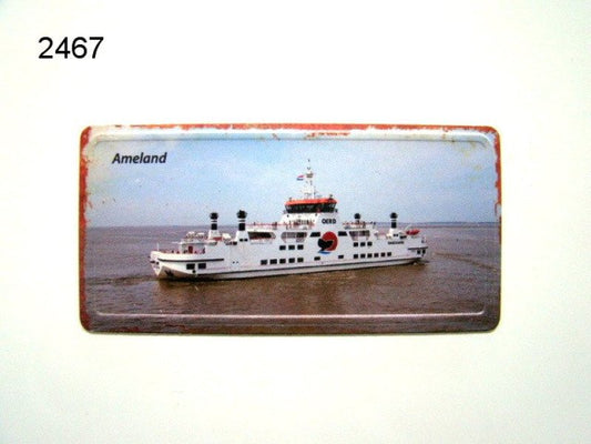 Ameland, veerboot magneet